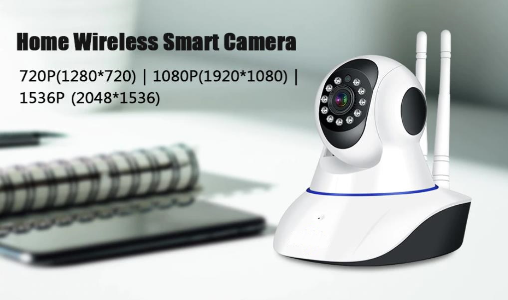 720P/1080P/1536P wireless Home Security Camera