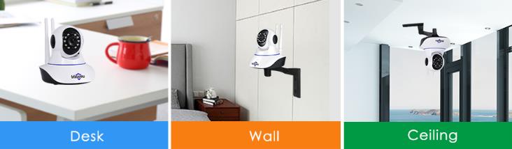 720P/1080P/1536P wireless Home Security Camera