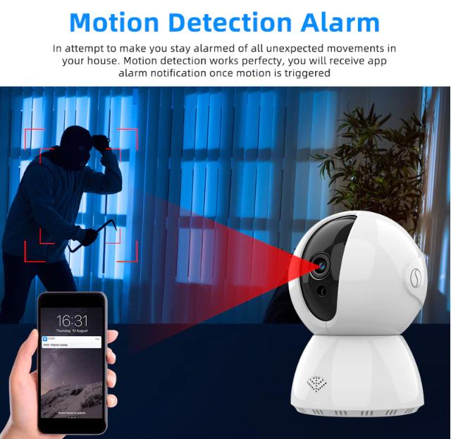 720P/1080P wireless Home Security Camera