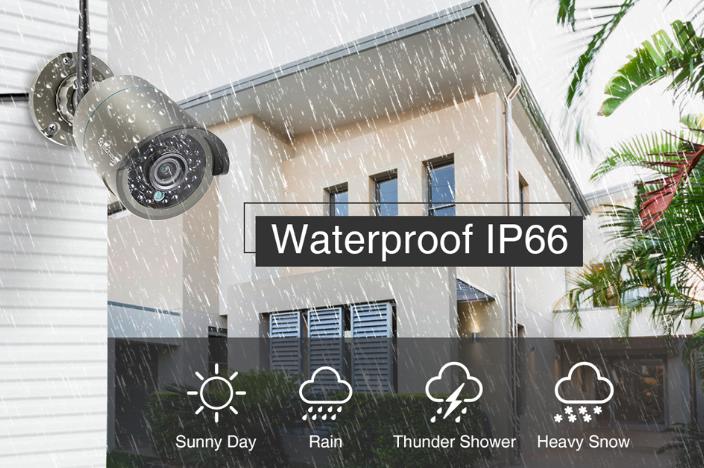 IP66 Waterproof Security Camera