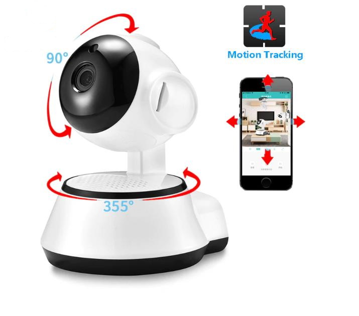 Night Vision Auto Tracking indoor Security Camera-